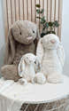 Porte-clés Peluche Jellycat Smudge Lapin - 7,6 Cm, Fourrure Douce, Pince à Griffes, Idée Cadeau Mignonne - 3