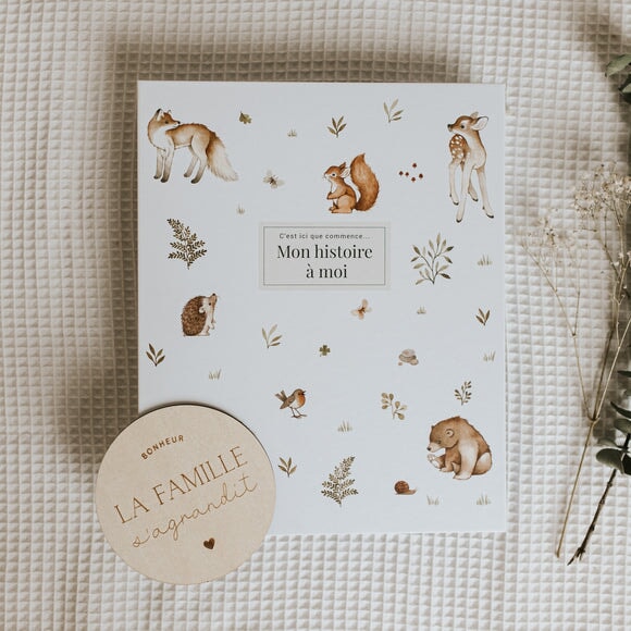 Livre de grossesse et bébé - Animal douceur - Le Petit Tableau Noir Livre Le Petit Tableau Noir 