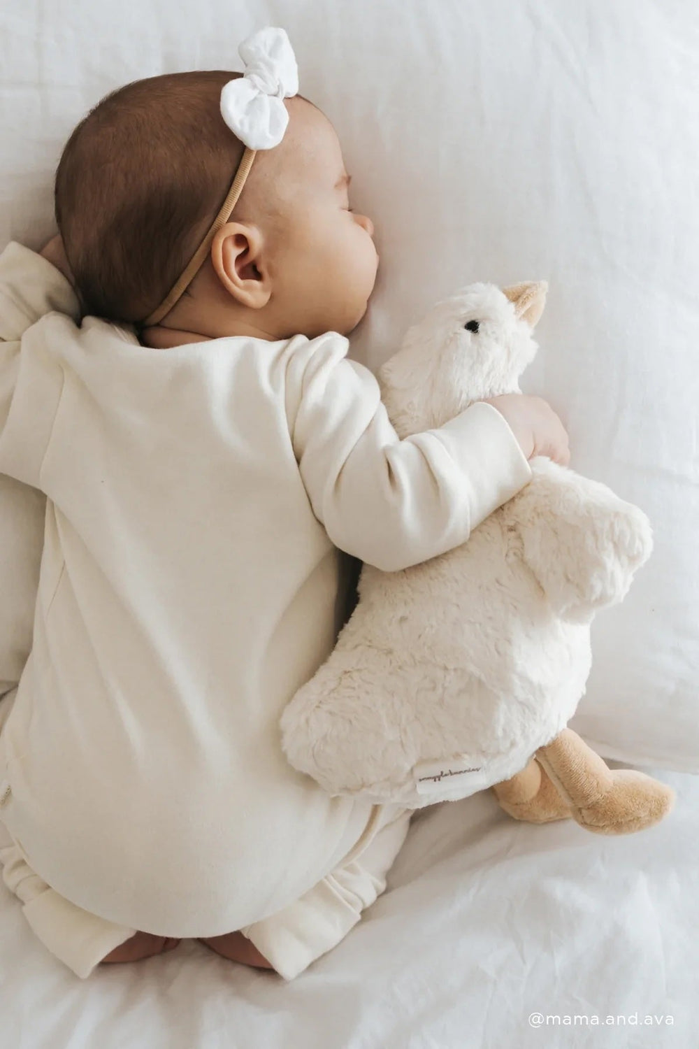 cannard Rose Snuggle Bunnies Mlle et Coco peluche