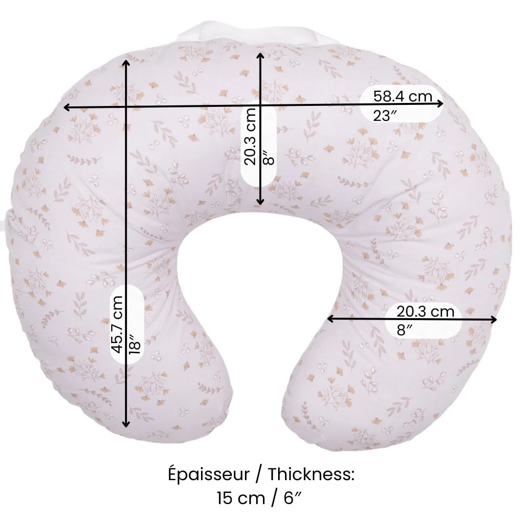 Coussin allaitement et housse Printemps
Perlimpinpin Mlle et Coco