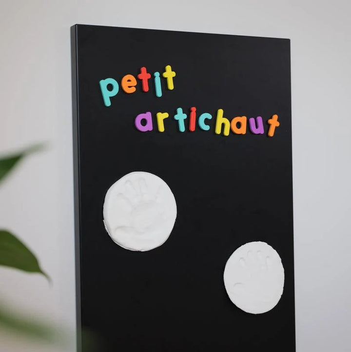 magnet empreinte petit artichaut accessoire bébé Mlle et Coco