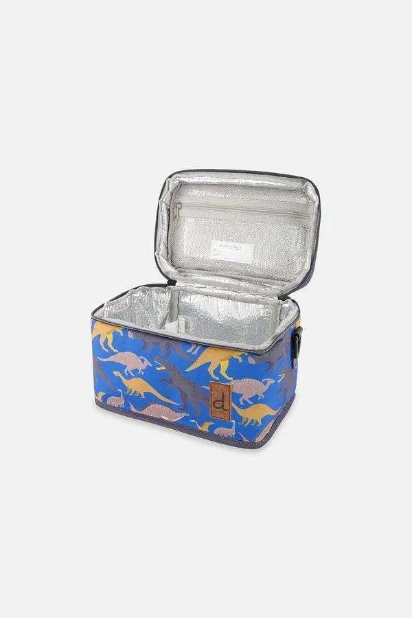 Boîtes à lunch imprimé dinosaures Deux par Deux Mlle et Coco