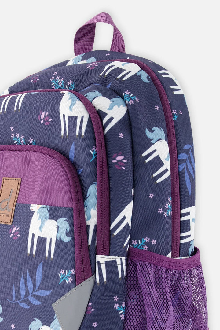 Sac à dos imprimé licornes Deux par Deux Mlle et Coco
