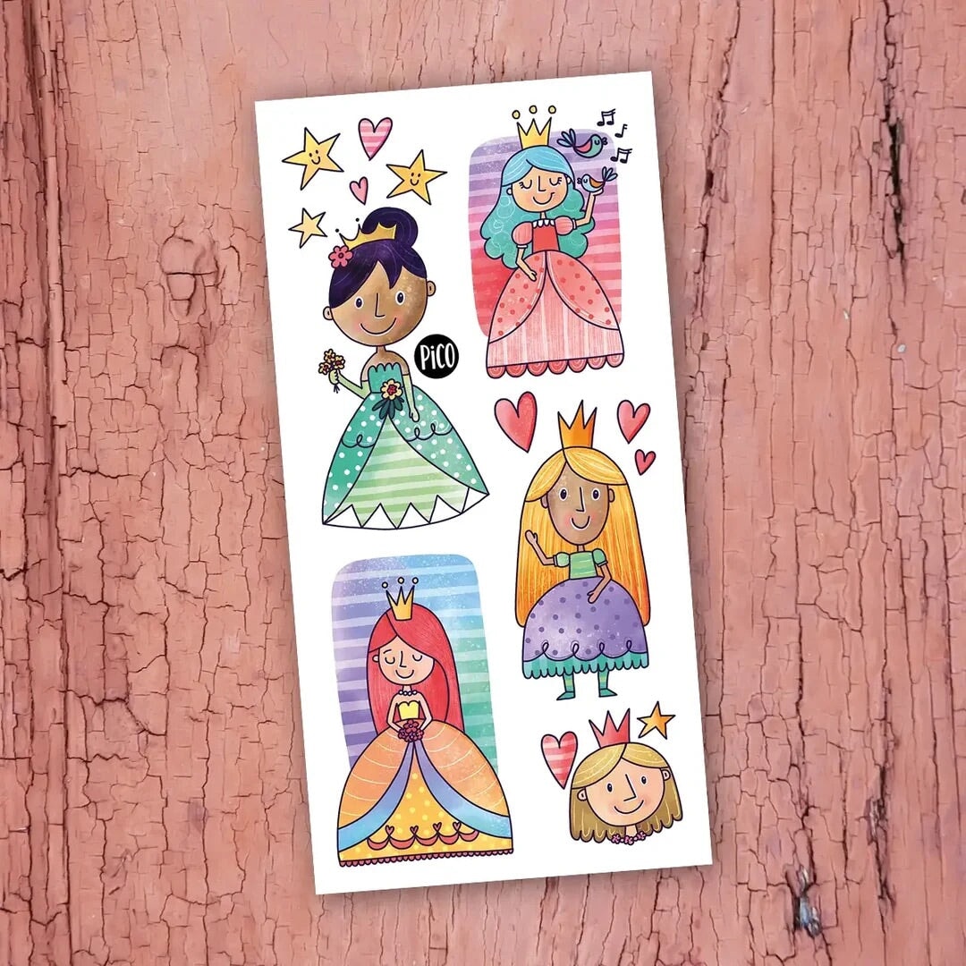 Tatouages temporaires - Mademoiselle Princesse - Pico tatouage Jouet/jeux Pico tatouage 