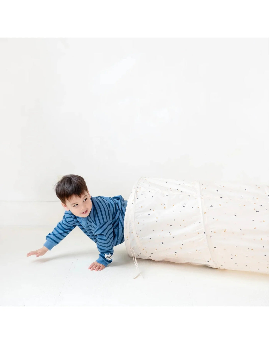 Tunnel de jeu tissu Terrazzo 3Sprouts Mlle et Coco