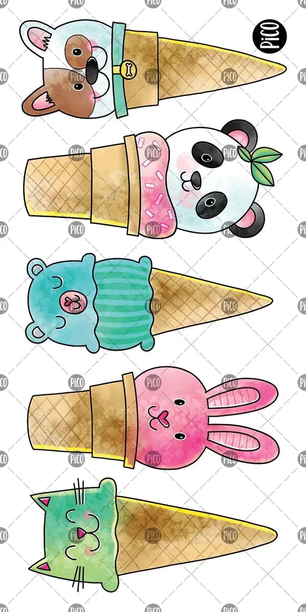 Tatouages temporaires - Cornets Animaux - Pico tatouage Jouet/jeux Pico tatouage 