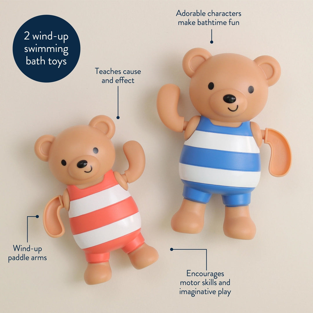 jouet de bain ourson Silly Swimmers Itzy Ritzy Mlle coco