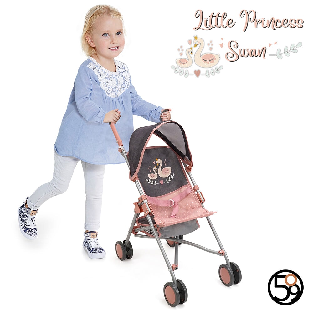 Poussette Danny Deluxe, little Swan, 509 Crew, jouet enfant