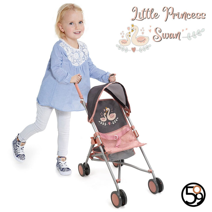 Poussette Danny Deluxe, little Swan, 509 Crew, jouet enfant
