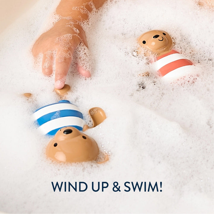 jouet de bain ourson Silly Swimmers Itzy Ritzy Mlle coco