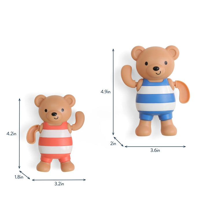 jouet de bain ourson Silly Swimmers Itzy Ritzy Mlle coco