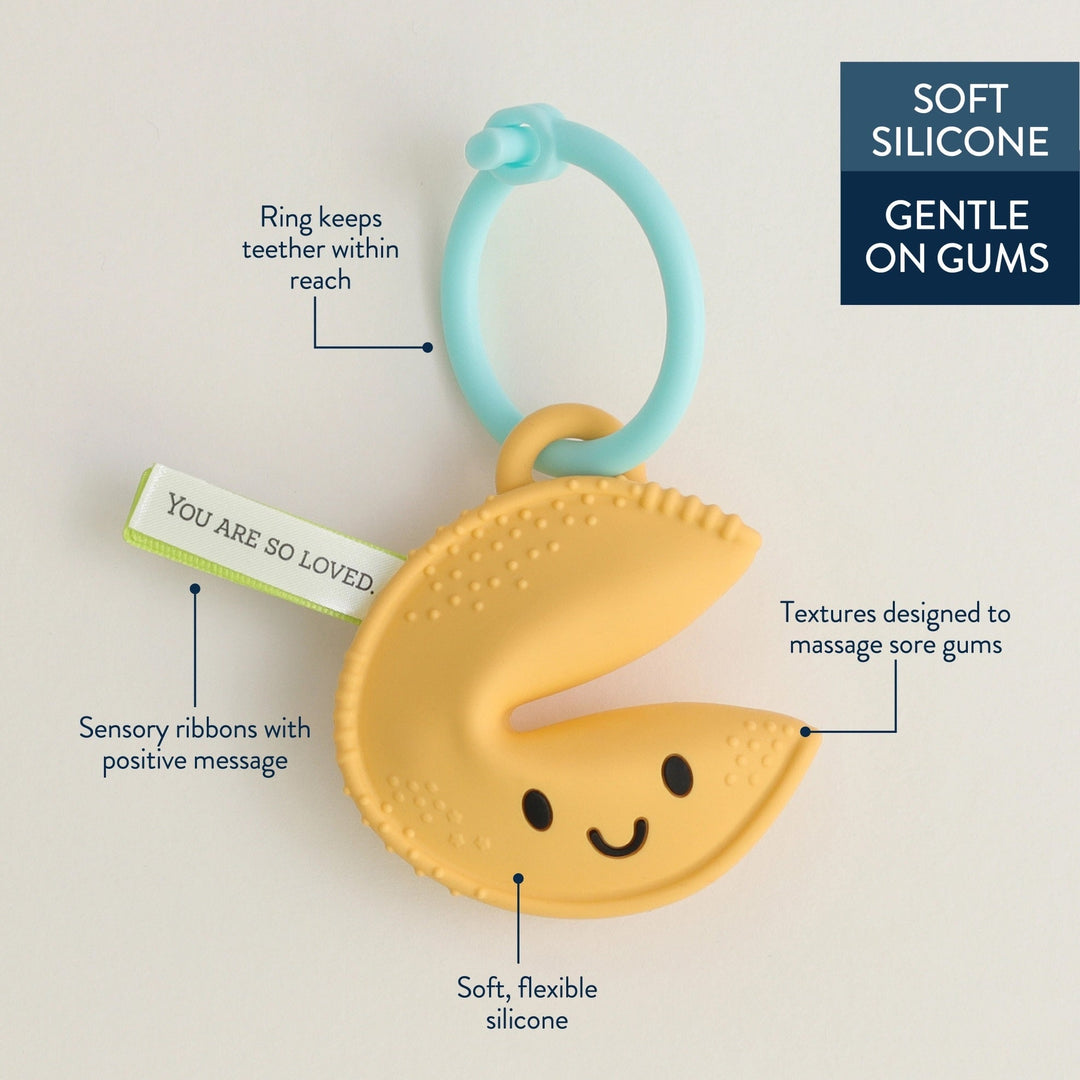 Itzy ritzy biscuit de fortune jouet dentition Mlle et Coco