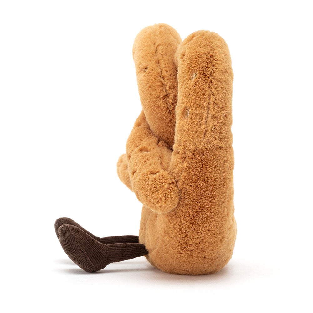 Peluche pretzel 7 pouces nourriture Jellycat Mlle et Coco