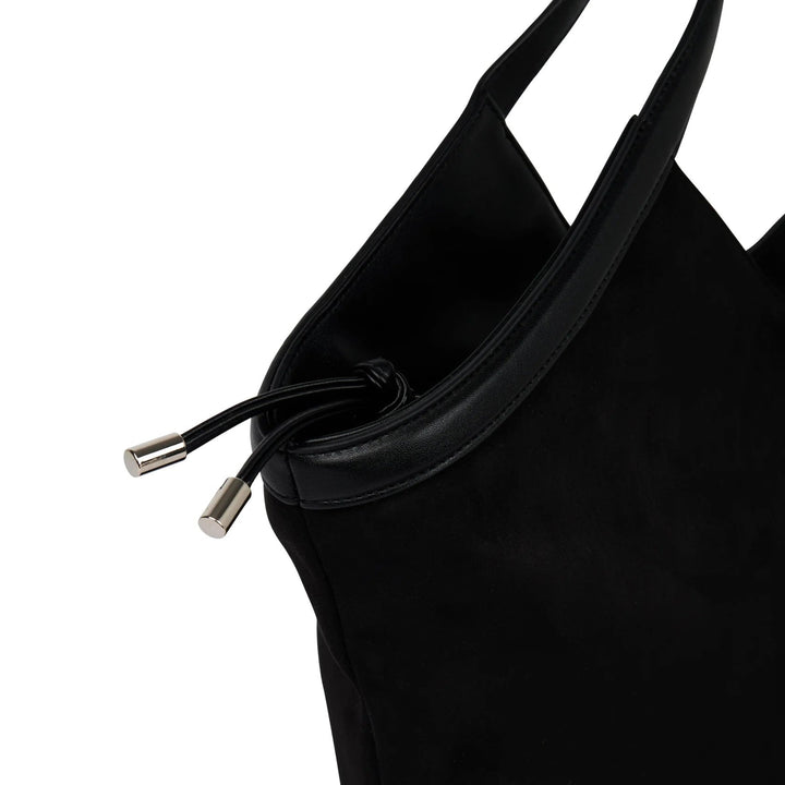 sac Lambert Alison suède noir fourre-tout Mlle et Coco