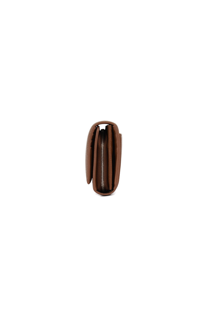 porte-feuille alondra hazelnut Lambert cuir vegan Mlle Coco