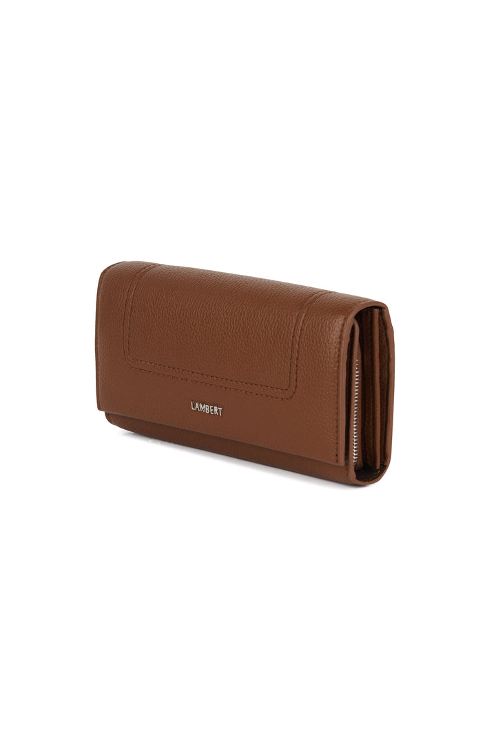 porte-feuille alondra hazelnut Lambert cuir vegan Mlle Coco