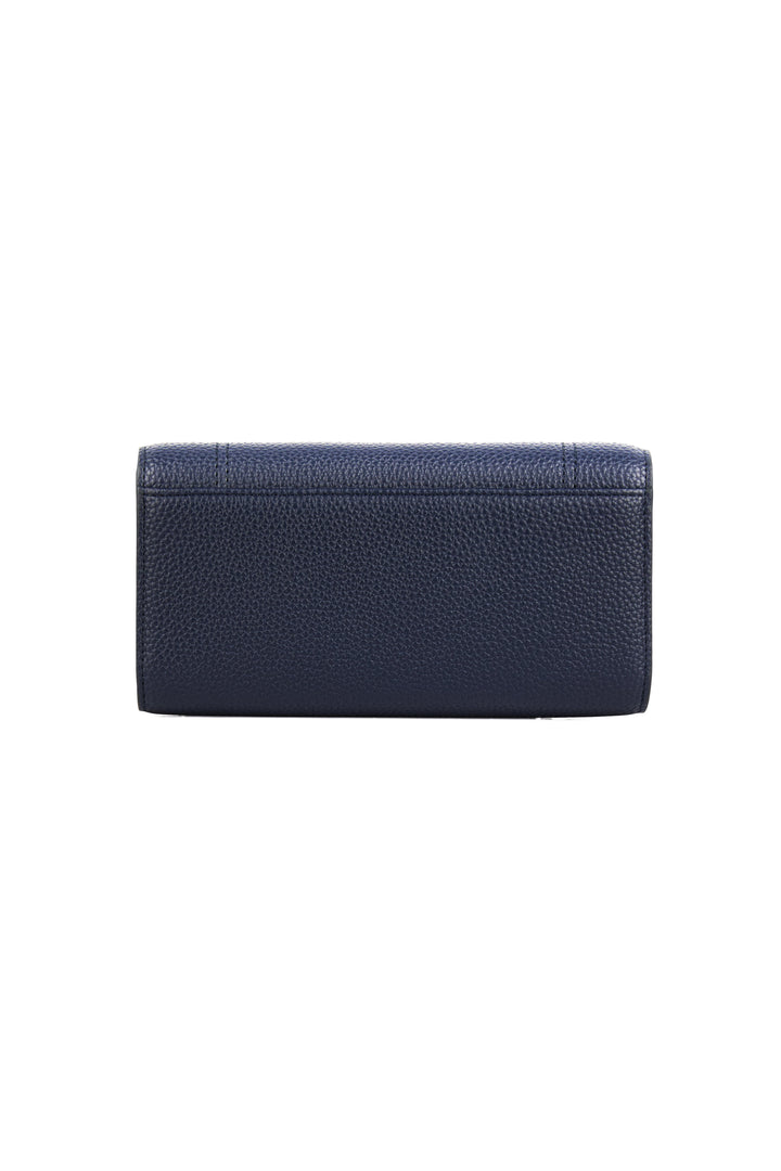 porte feuille Alondra Marine cuir vegan Lambert Mlle et Coco