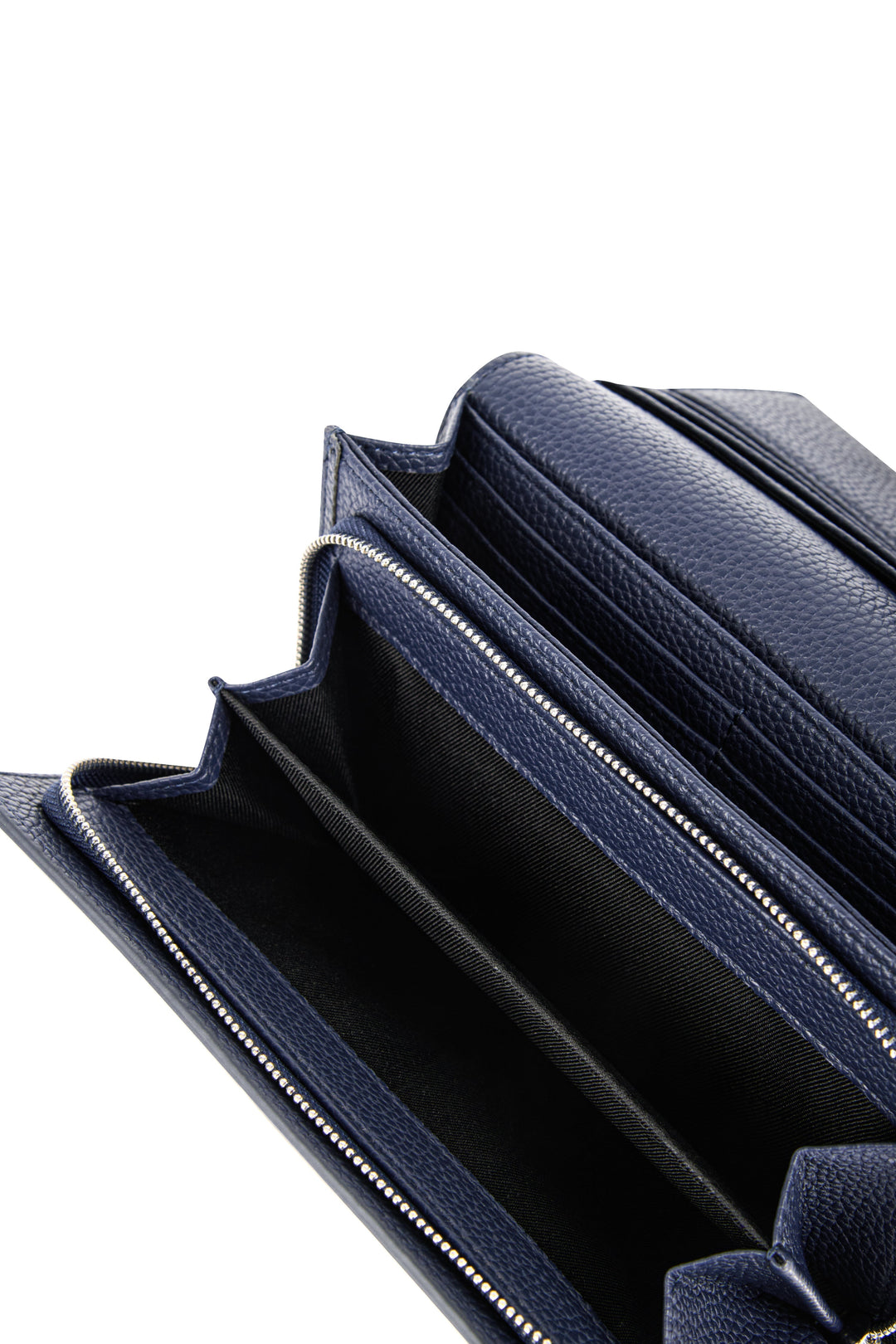 porte feuille Alondra Marine cuir vegan Lambert Mlle et Coco