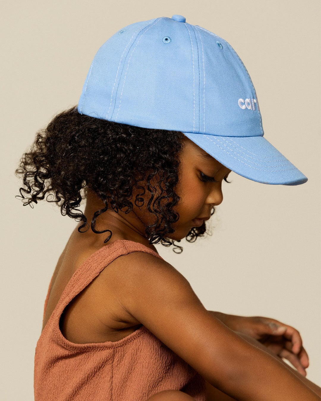 casquette bleu ciel Caribou baseball Mlle et Coco