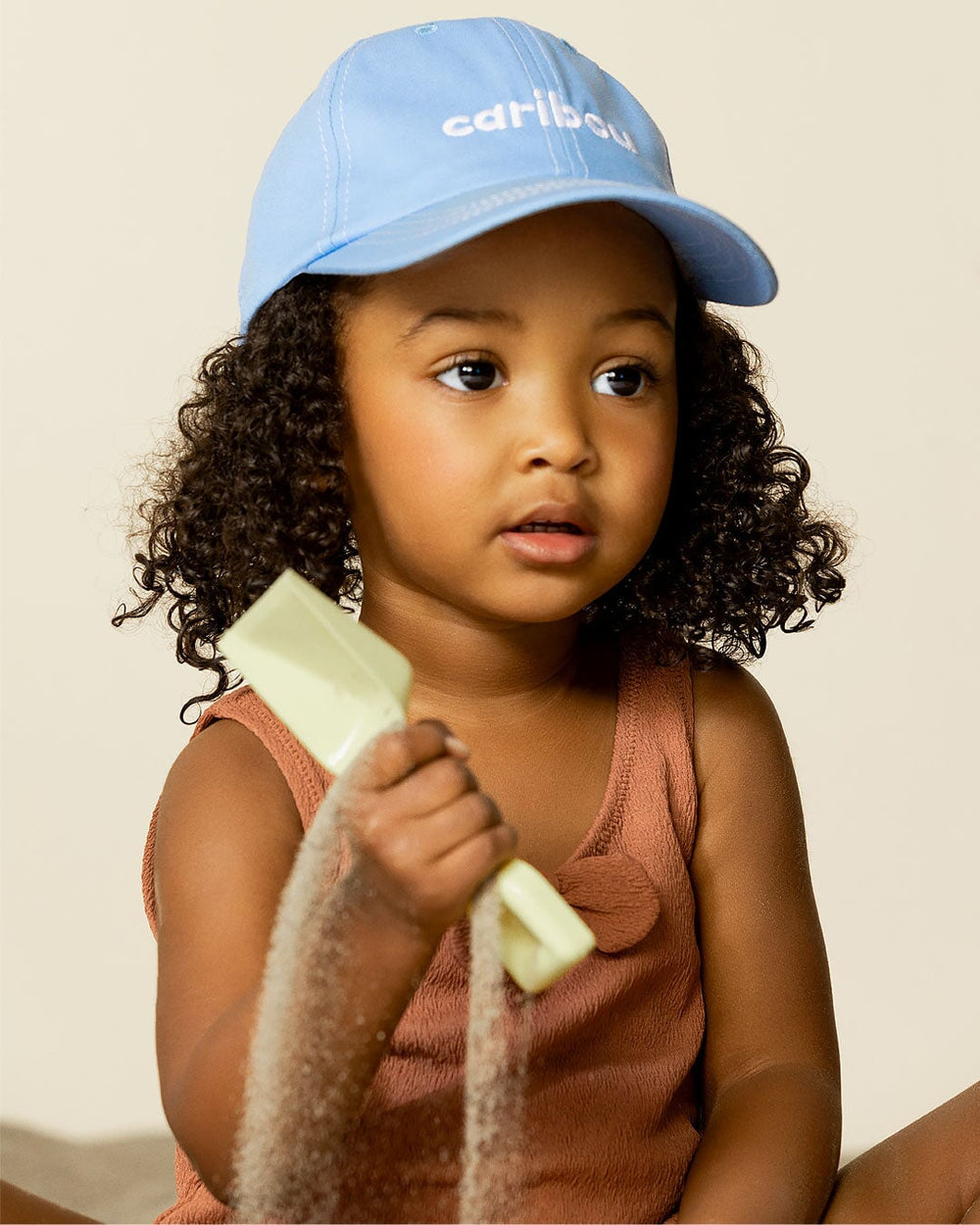 casquette bleu ciel Caribou baseball Mlle et Coco