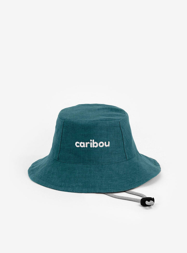 chapeau soleil été lin Caribou sapin Mlle et Coco 
