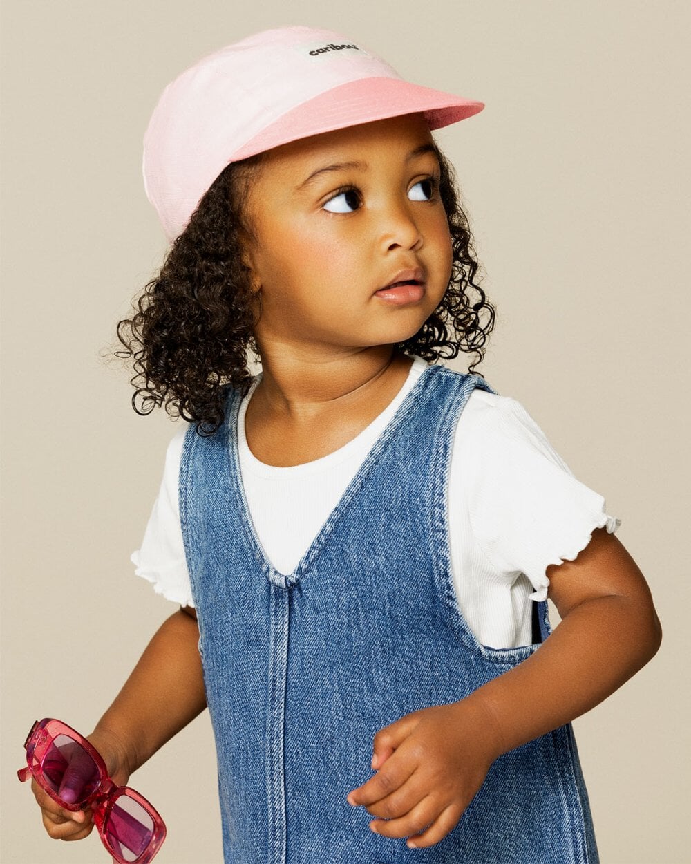 casquette caribou duo rose Mlle et Coco enfant