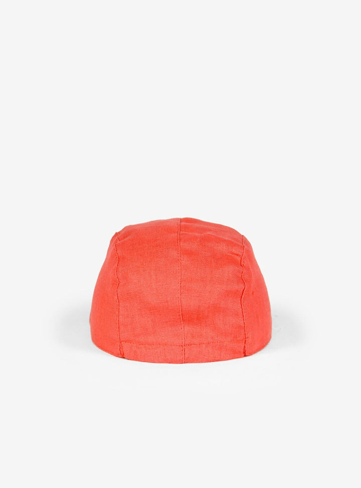 casquette pamplemousse lin Caribou Mlle et Coco accessoire