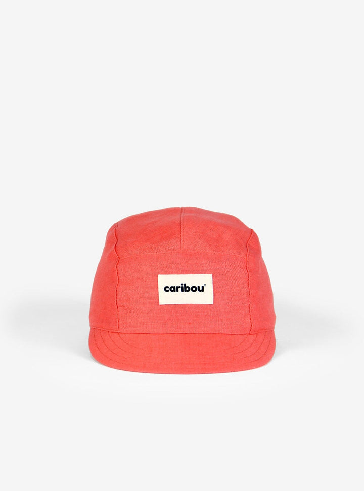 casquette pamplemousse lin Caribou Mlle et Coco accessoire