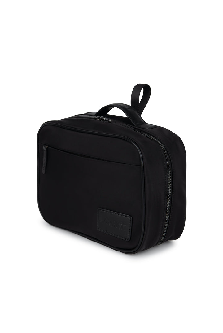 trousse lambert cuir vegan noir Casey Mlle et Coco