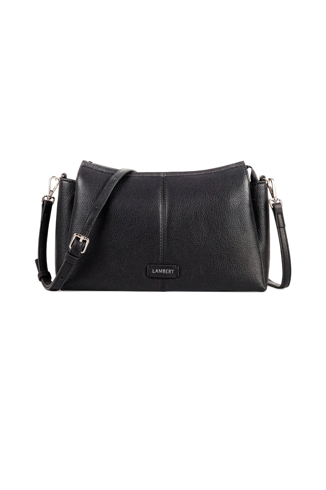 sac bandouliere cuir vegan noir Lambert Eleonore Mlle et Coco