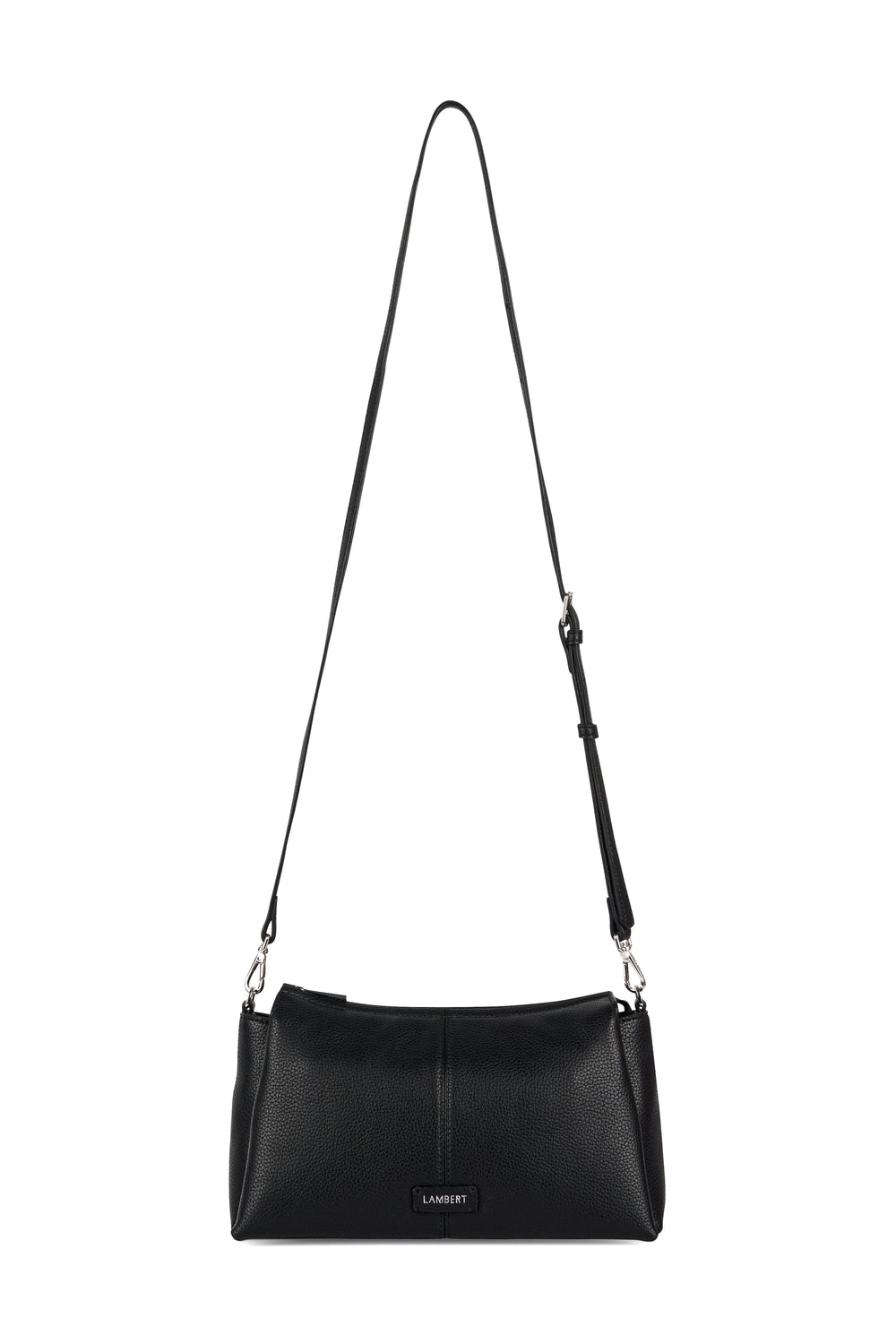 sac bandouliere cuir vegan noir Lambert Eleonore Mlle et Coco