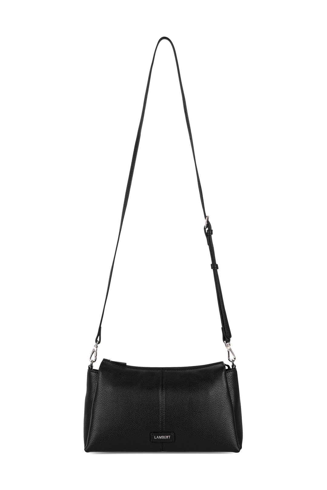 sac bandouliere cuir vegan noir Lambert Eleonore Mlle et Coco