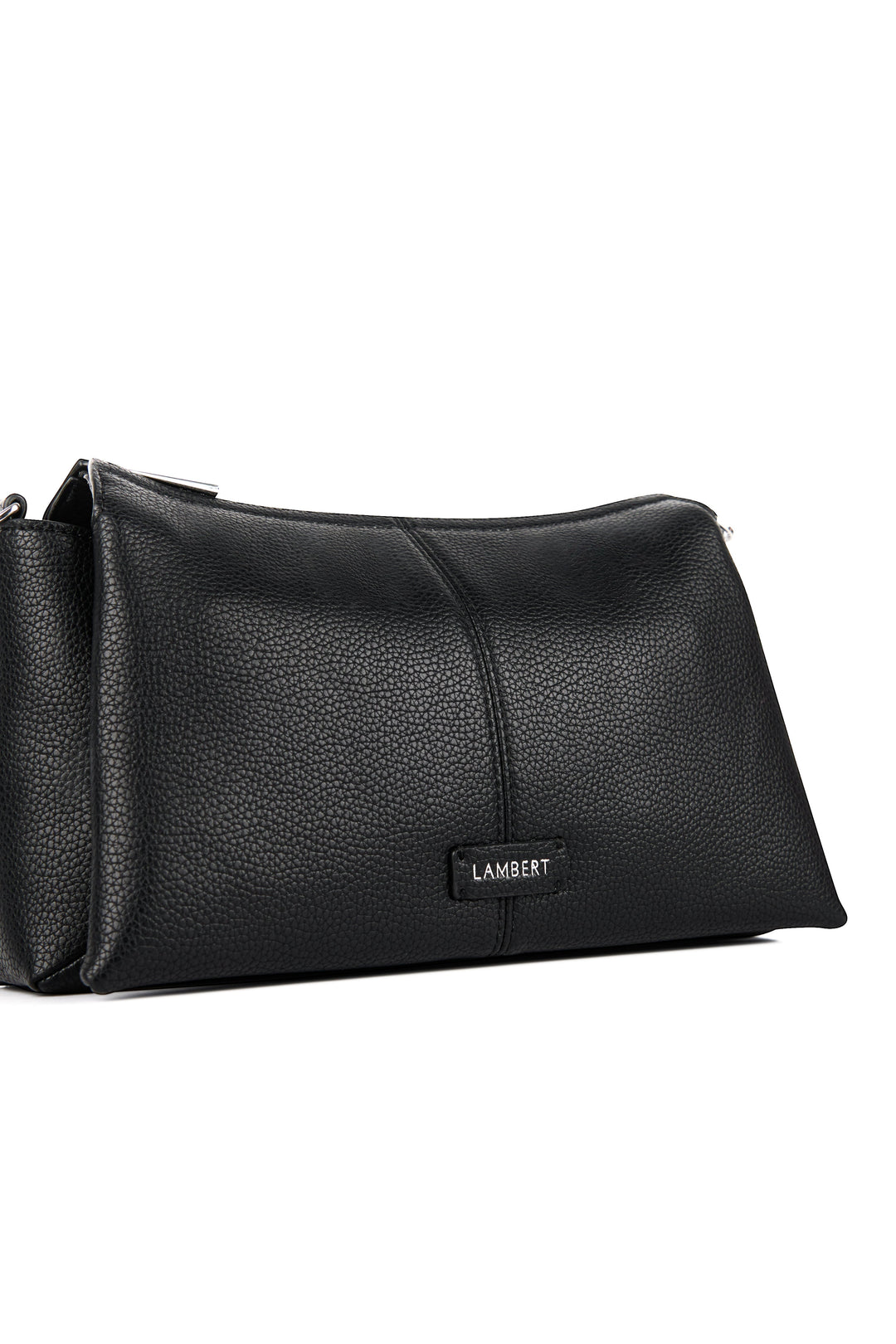 sac bandouliere cuir vegan noir Lambert Eleonore Mlle et Coco