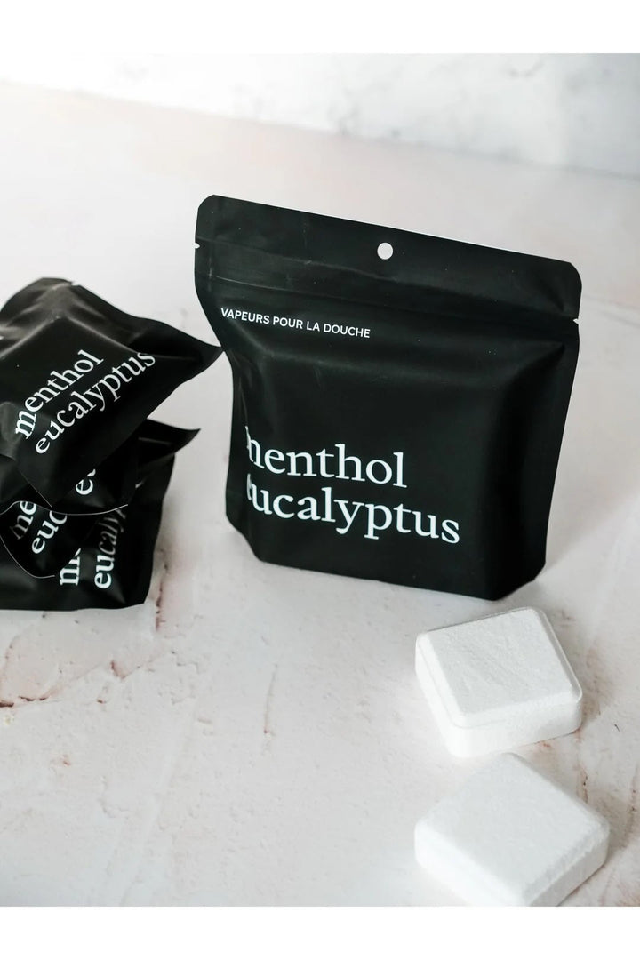 vapeur douche menthol eucalyptus maree chandelle compagnie quebecoise