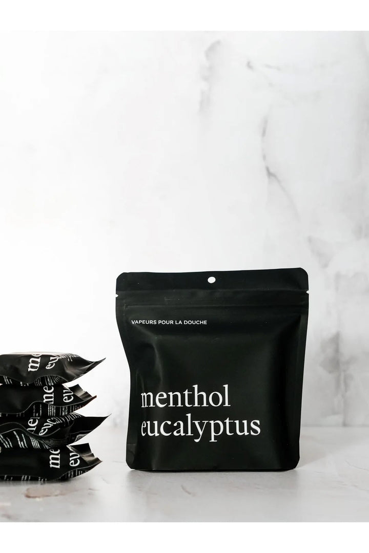 vapeur douche menthol eucalyptus maree chandelle compagnie quebecoise
