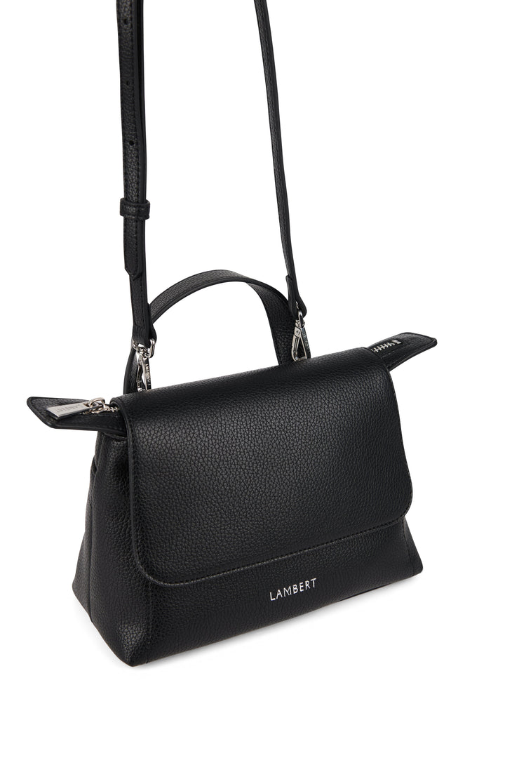 sac noir cuir venan Ginny Lambert Mlle et Coco