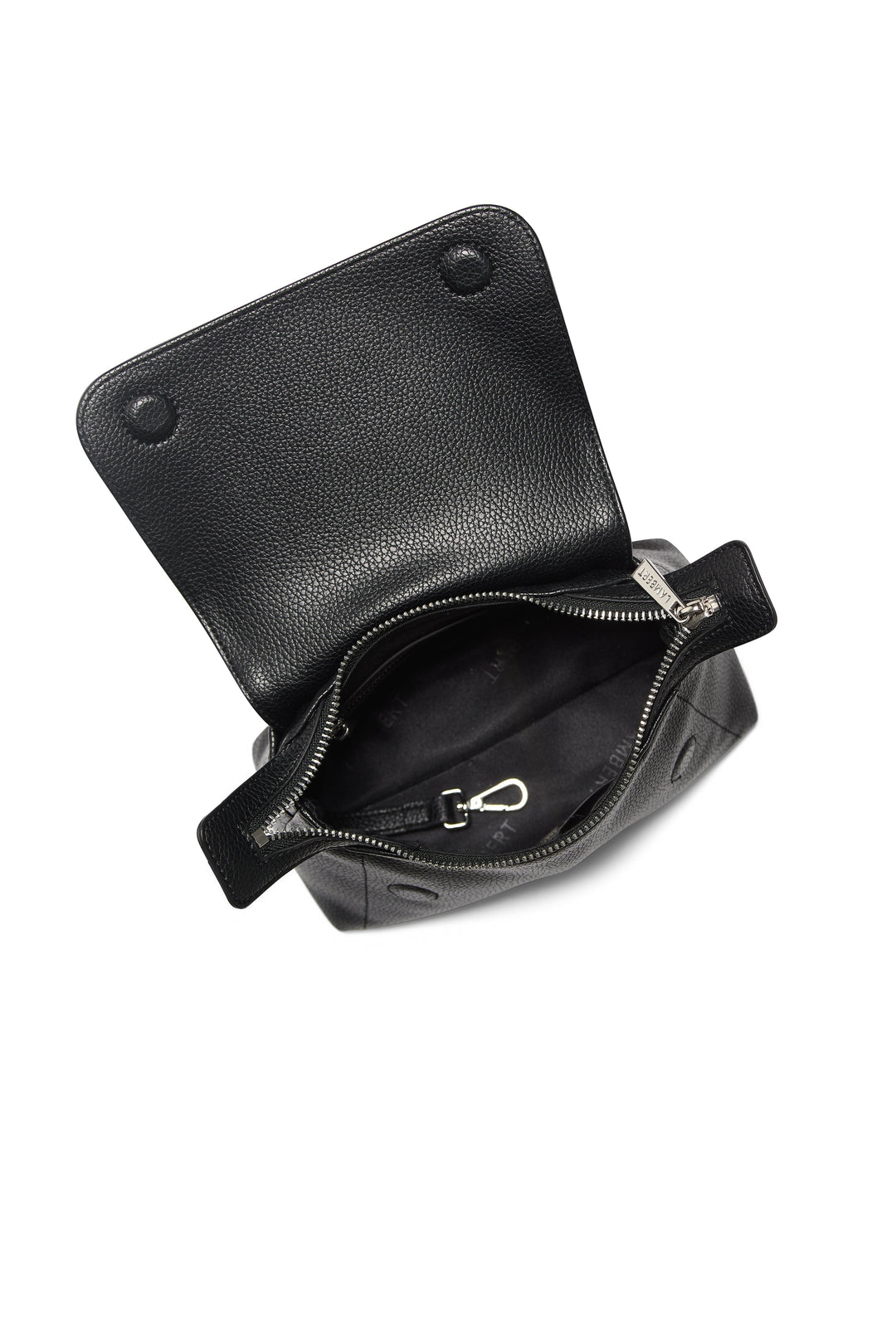 sac noir cuir venan Ginny Lambert Mlle et Coco