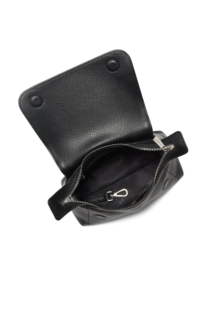 sac noir cuir venan Ginny Lambert Mlle et Coco