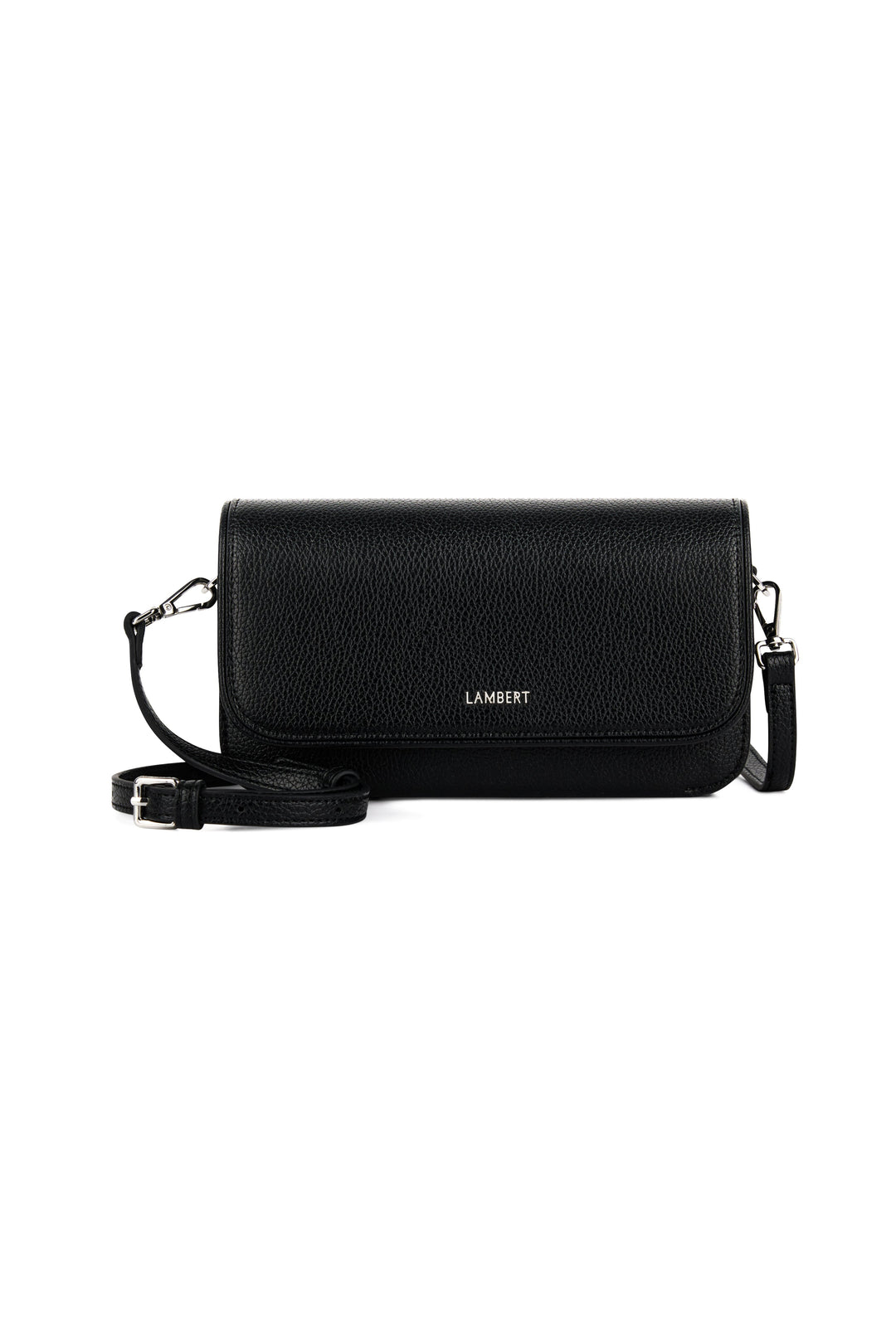 sac main cuir vegan noir Grace Lambert Mlle et Coco