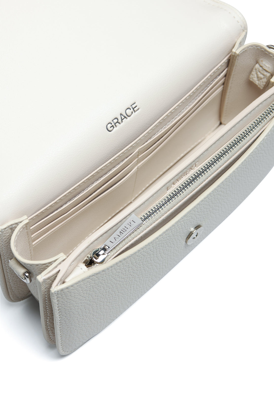 sac cuir vegan porcelaine Lambert Mlle et Coco