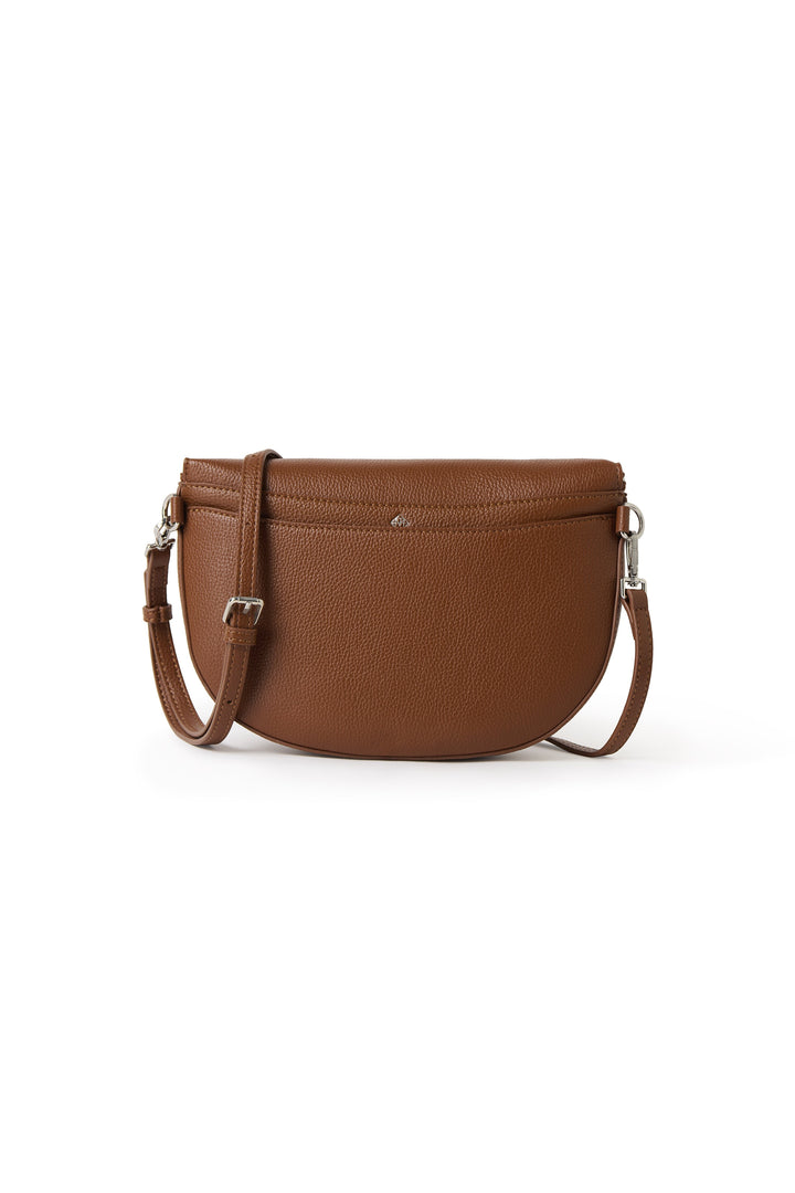 sac banane cuir vegan Lauren hazelnut Lambert Mlle et Coco