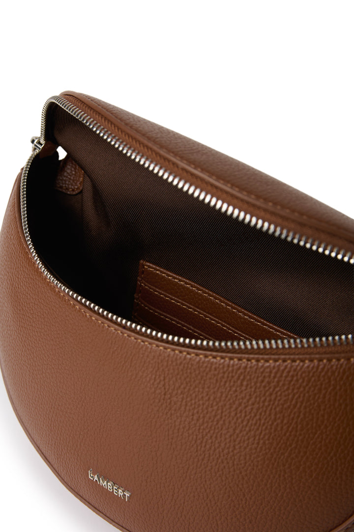 sac banane cuir vegan Lauren hazelnut Lambert Mlle et Coco