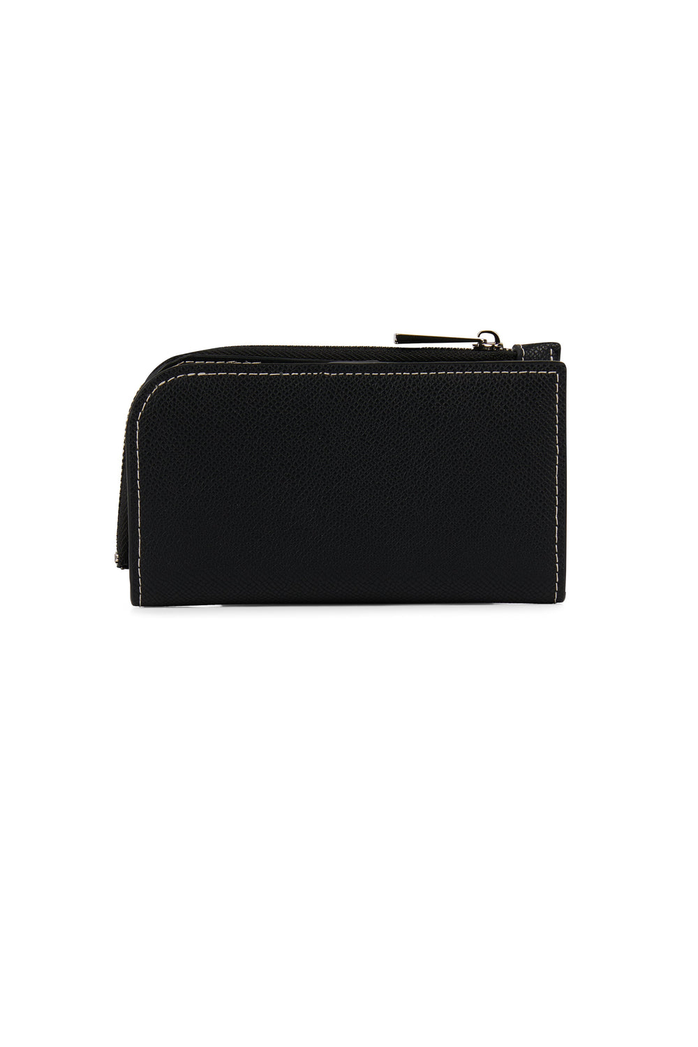 porte feuille cuir vegan noir Lucia Lambert Mlle et Coco