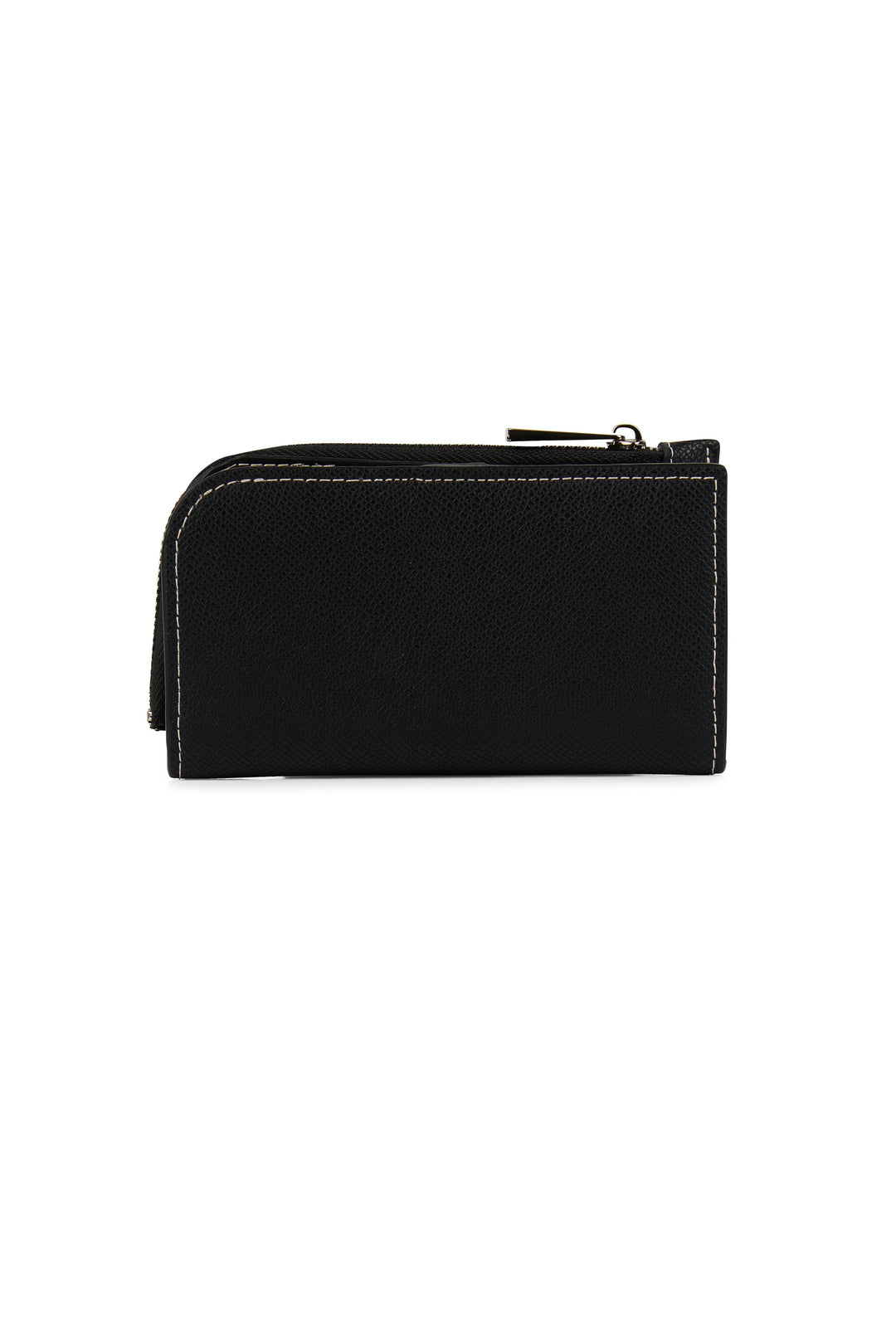 porte feuille cuir vegan noir Lucia Lambert Mlle et Coco