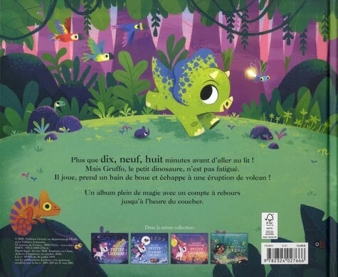 livre Au lit petit dinosaure, Heure du dodo Auzou Mlle et Coco
