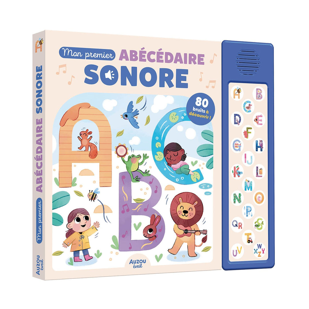 Livre sonore Mon premier abécédaire sonore Auzou Mlle et Coco