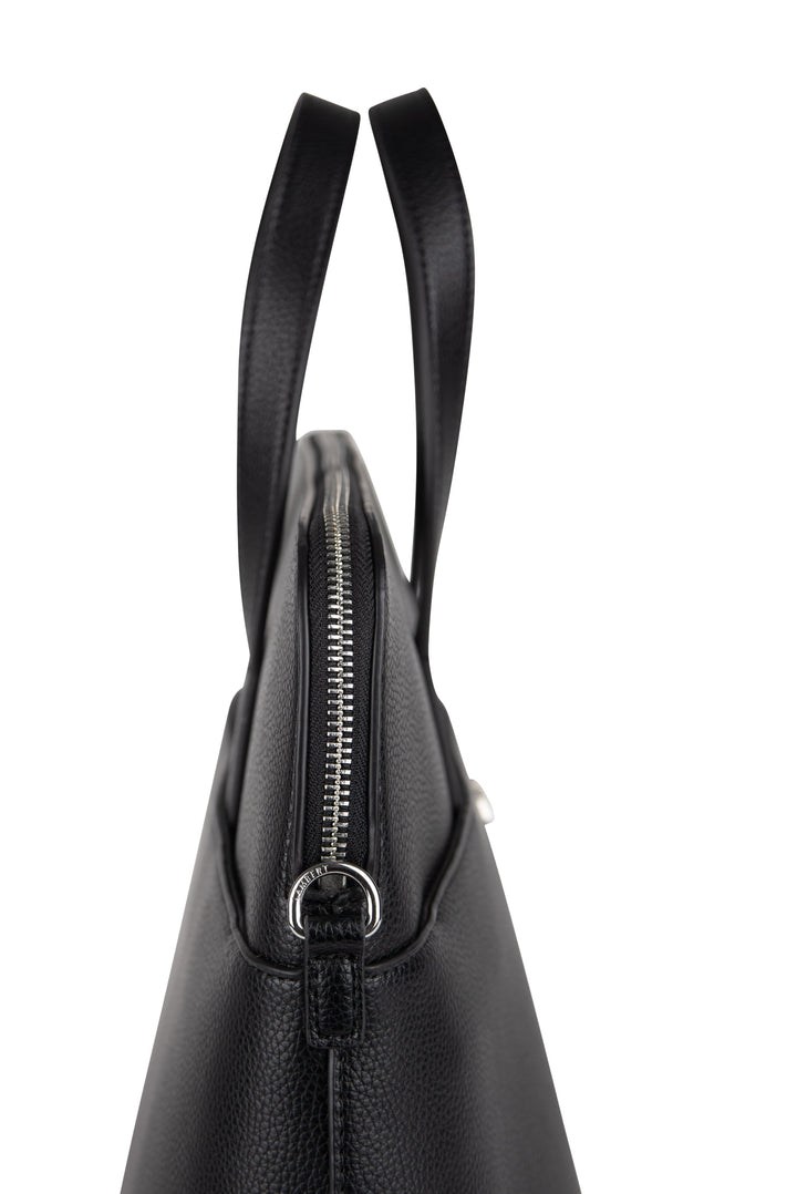 sac noir en cuir vegan Malorie Lambert Mlle et Coco