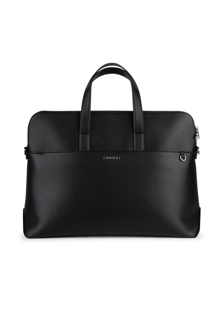 sac noir en cuir vegan Malorie Lambert Mlle et Coco