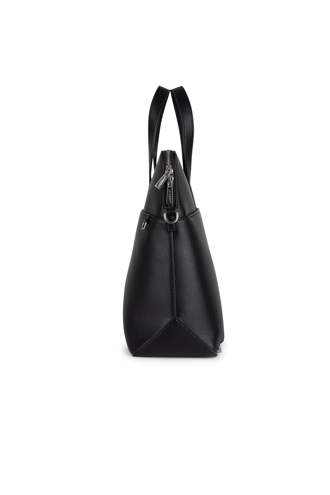 sac noir en cuir vegan Malorie Lambert Mlle et Coco