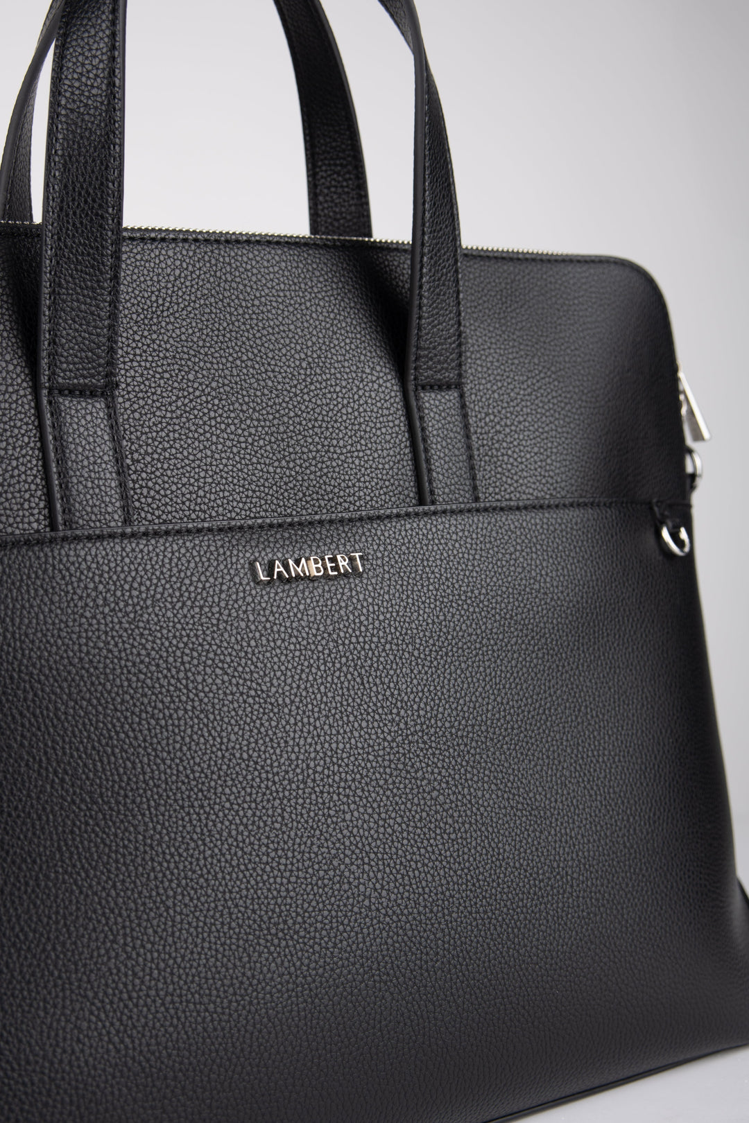 sac noir en cuir vegan Malorie Lambert Mlle et Coco
